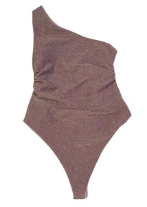 One shoulder Body Morado