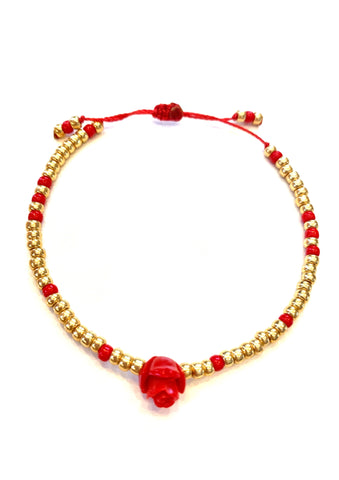 Red Rose Bracelet