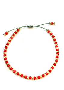 Red & Gold Bracelet