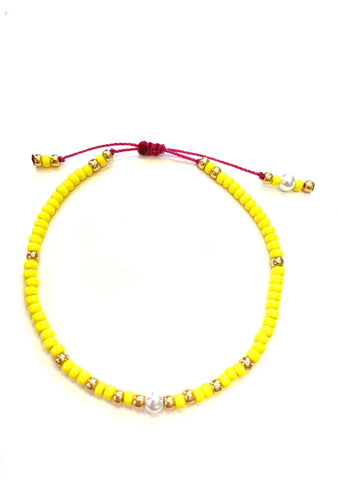 Yellow Bracelet