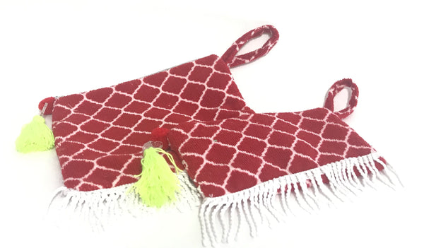 Red Roundie Towel And Beachbags