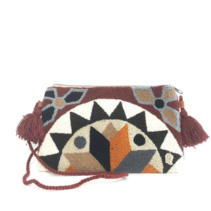 Wayuu Brown Clutch