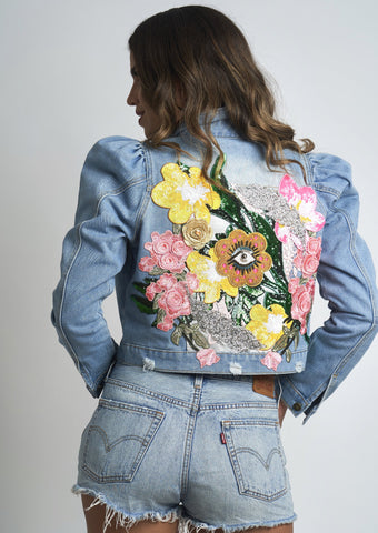 Eye Flowers Jacket