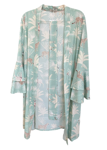 MENTA SALVAJE KIMONO ARANDELA BAMBULA