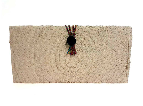 Wayuu Bright Wine Clutch