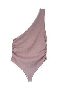 One shoulder Body Rosado