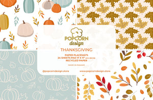 Thanksgiving Paper Placemats